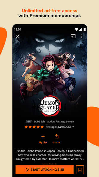 Crunchyroll screenshot 3