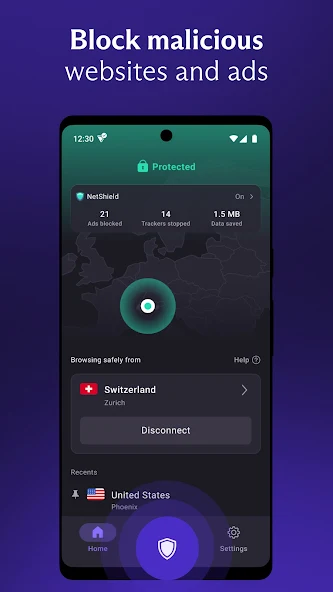 Proton VPN screenshot 4